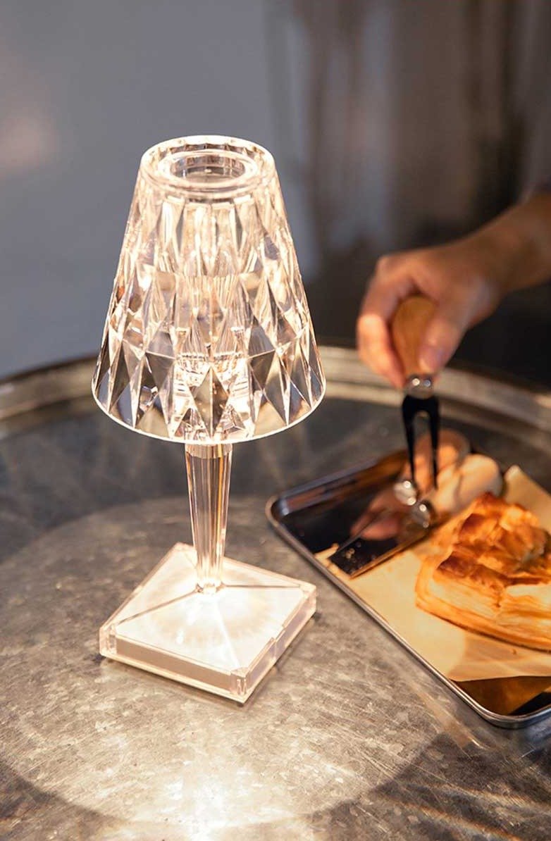 LED Touch Table Lamp with USB Charging - Mood Enhancer & Unique Design