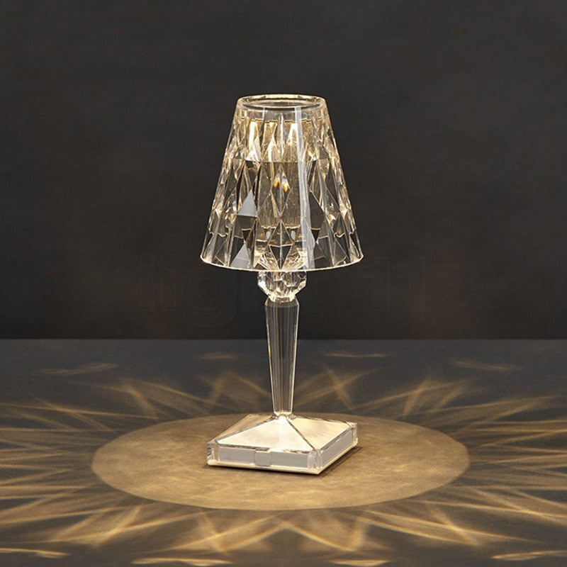 LED Touch Table Lamp with USB Charging - Mood Enhancer & Unique Design