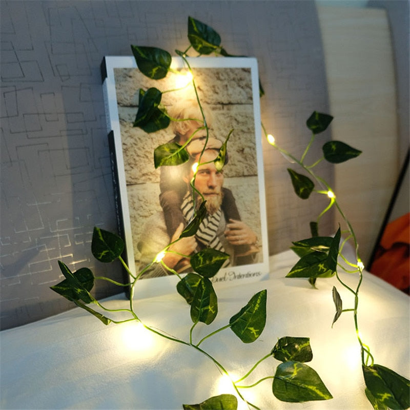 LED Vine Garden String Lights with Ivy Vines - 32ft 100 LEDs