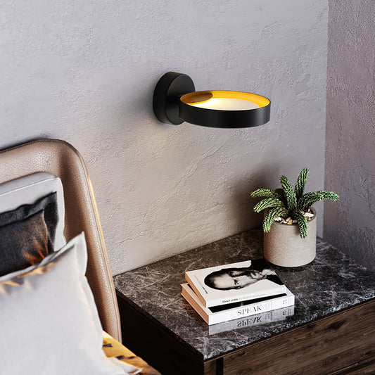 LED Wall Light with Artistic Design - Contemporary Iron & Acrylic Sconce