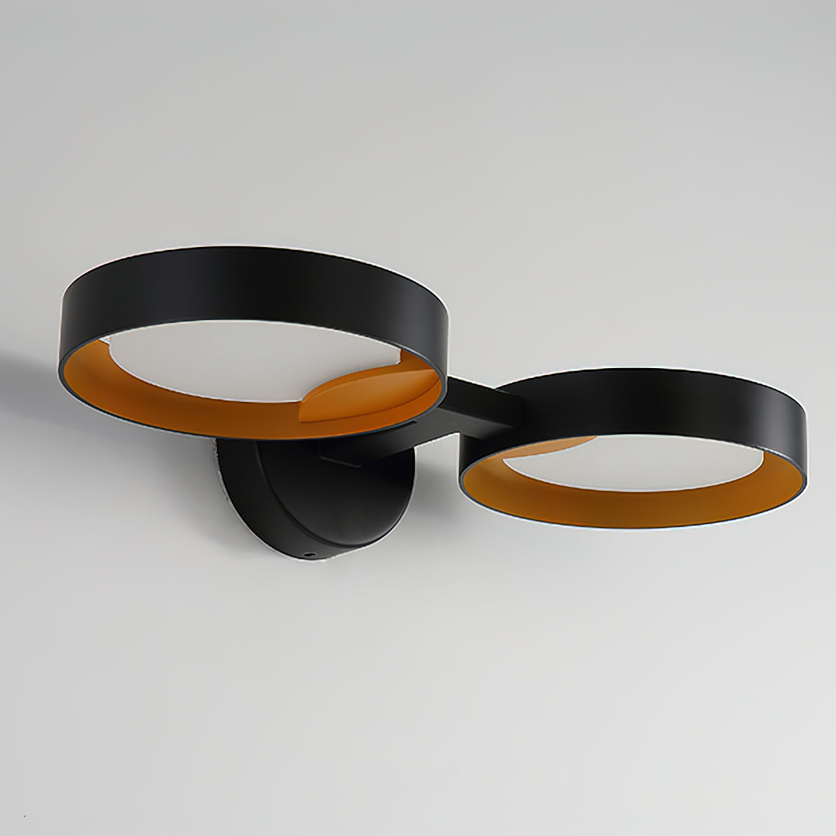 LED Wall Light with Artistic Design - Contemporary Iron & Acrylic Sconce