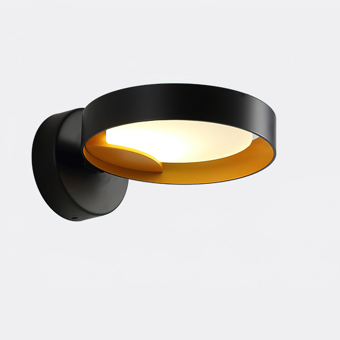 LED Wall Light with Artistic Design - Contemporary Iron & Acrylic Sconce
