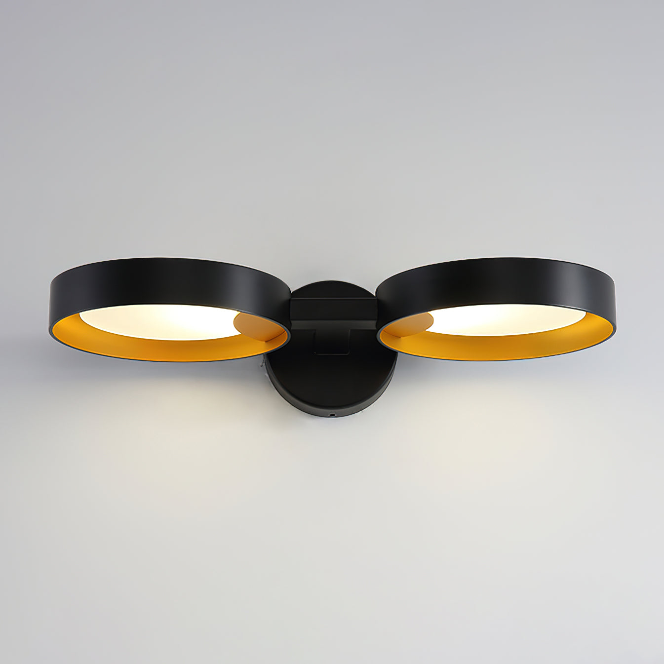 LED Wall Light with Artistic Design - Contemporary Iron & Acrylic Sconce