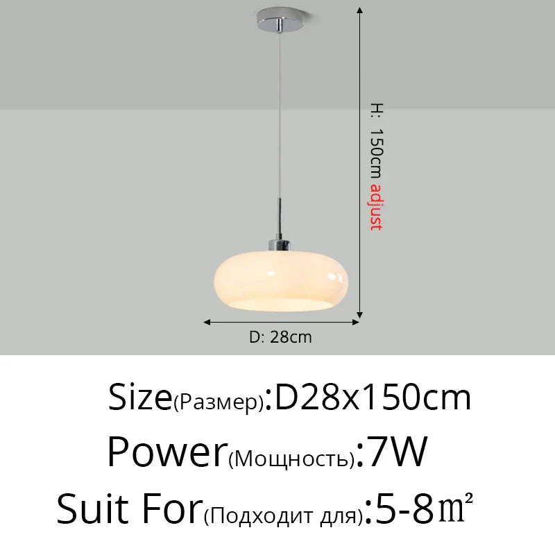 Luxury Modern Style Chandeliers with LED Bulbs - Jaxon Glass Pendant Light