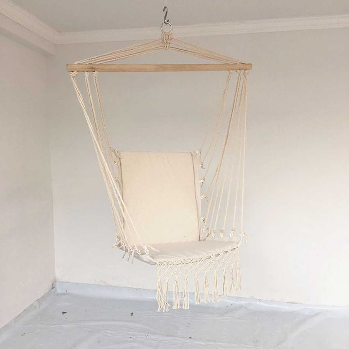 Macramé Hammock Swing for Garden