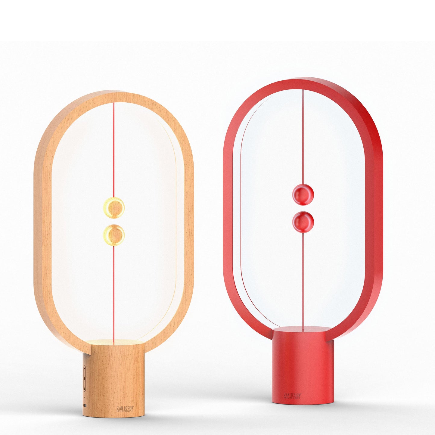 Magnetic Balance Table Lamp with LED Lighting