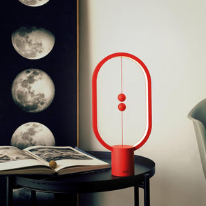 Magnetic Balance Table Lamp with LED Lighting