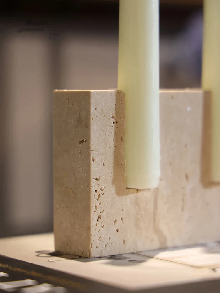 Marble Candle Holder for Weddings and Parties