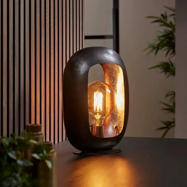 Metal Crafted Vintage Style Table Lamps