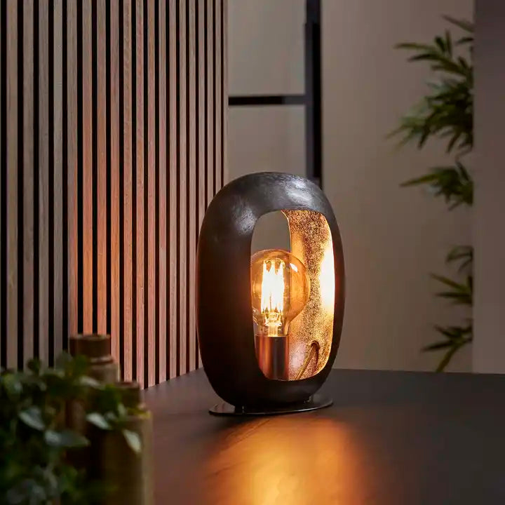 Metal Crafted Vintage Style Table Lamps