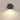 Metal Wall Lamp LED Sconce - Sand Black/Grey, Aluminum Borosilicate Glass