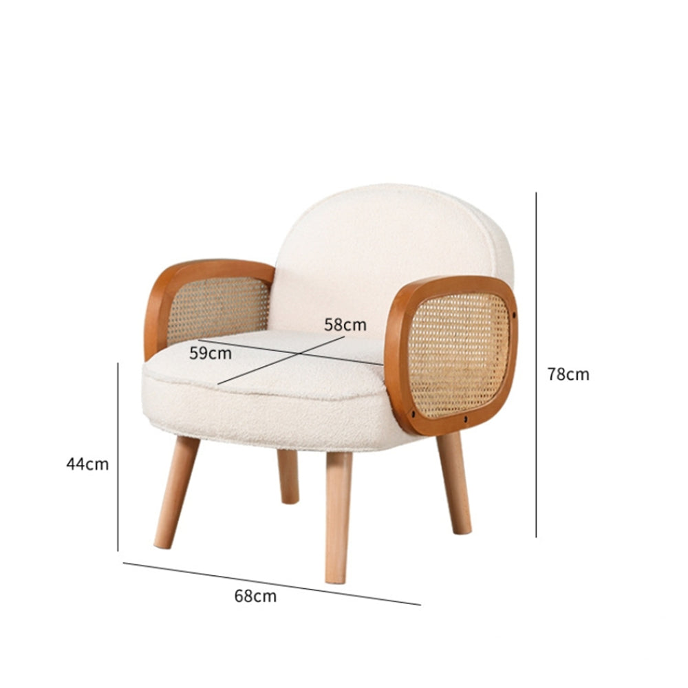 Modern Club Chair in Grey, White, or Orange - Stylish Accent Chair for Dining or Bedroom