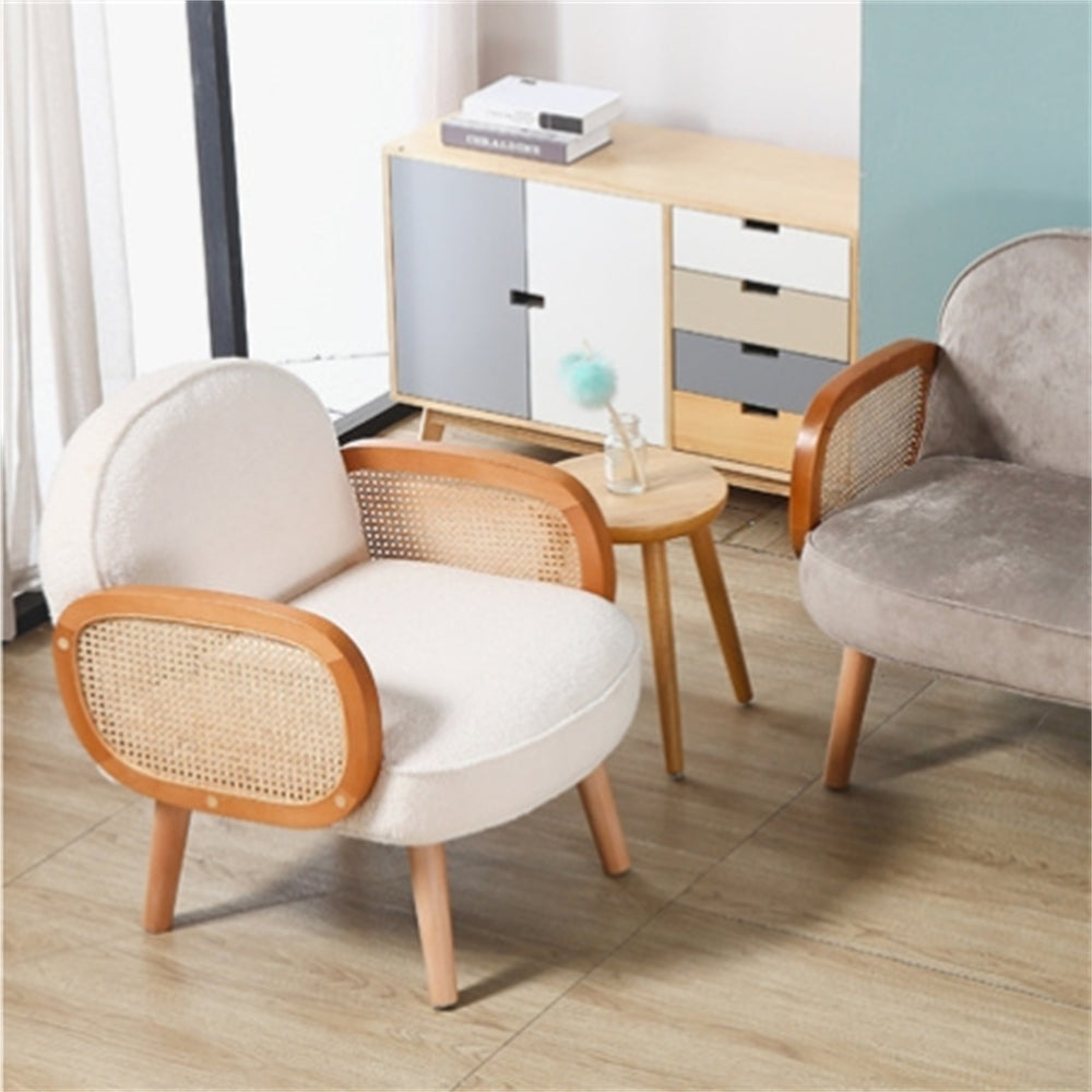 Modern Club Chair in Grey, White, or Orange - Stylish Accent Chair for Dining or Bedroom