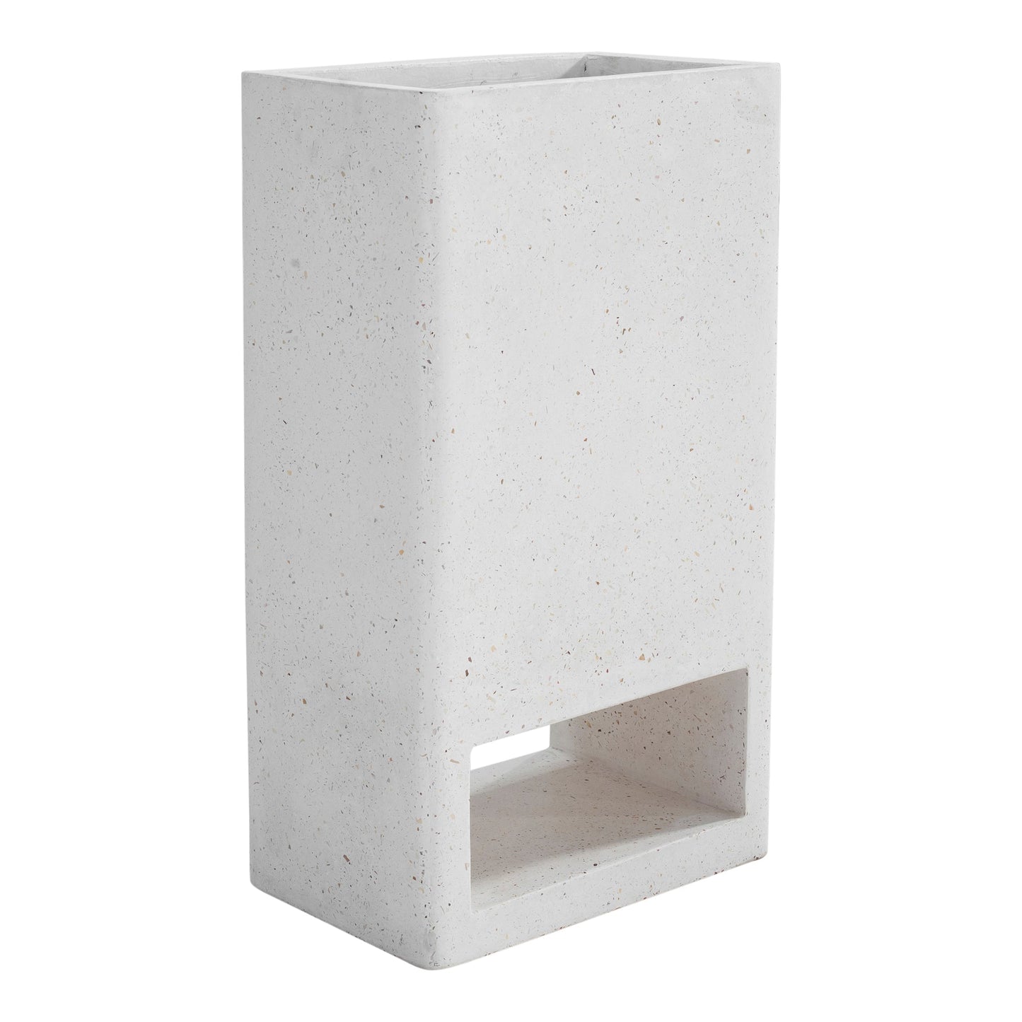 Modular Ivory Terrazzo Garden Planter