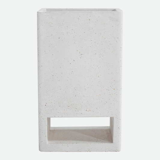 Modular Ivory Terrazzo Garden Planter