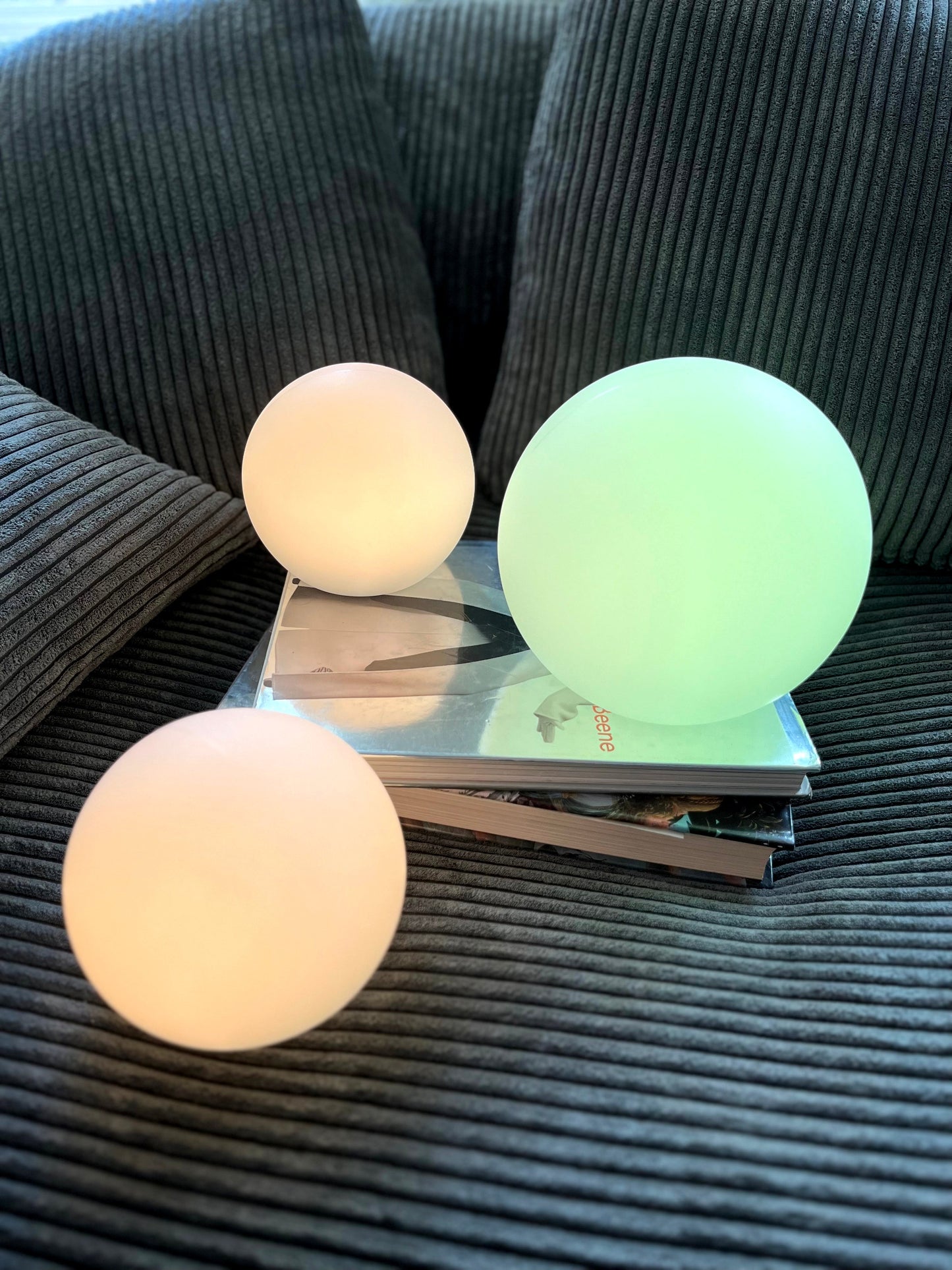 Moon Cordless LED Table Lamp with Color Control