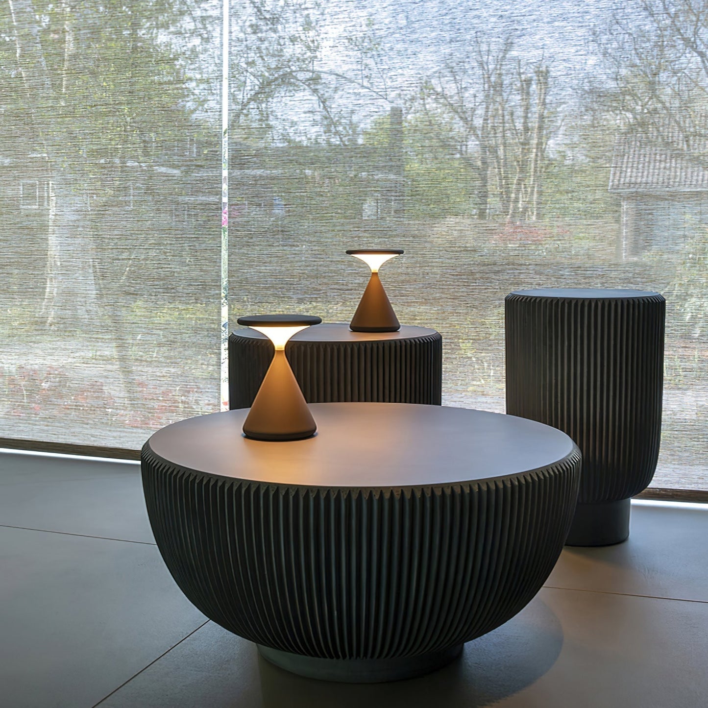 Outdoor Cordless Lamp for Portable Ambiance - Selene, Versatile and Elegant