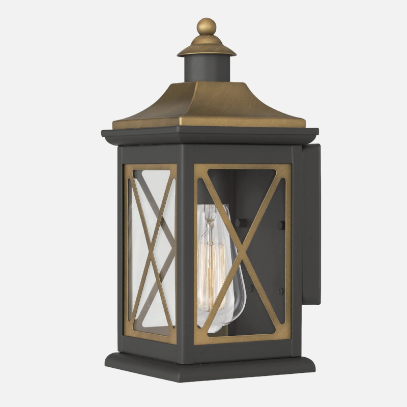 Outdoor Vintage Bronze Candle Wall Sconce