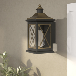 Outdoor Vintage Bronze Candle Wall Sconce