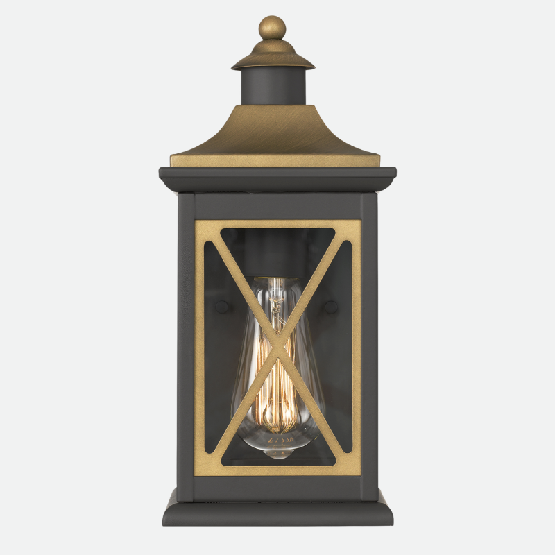 Outdoor Vintage Bronze Candle Wall Sconce