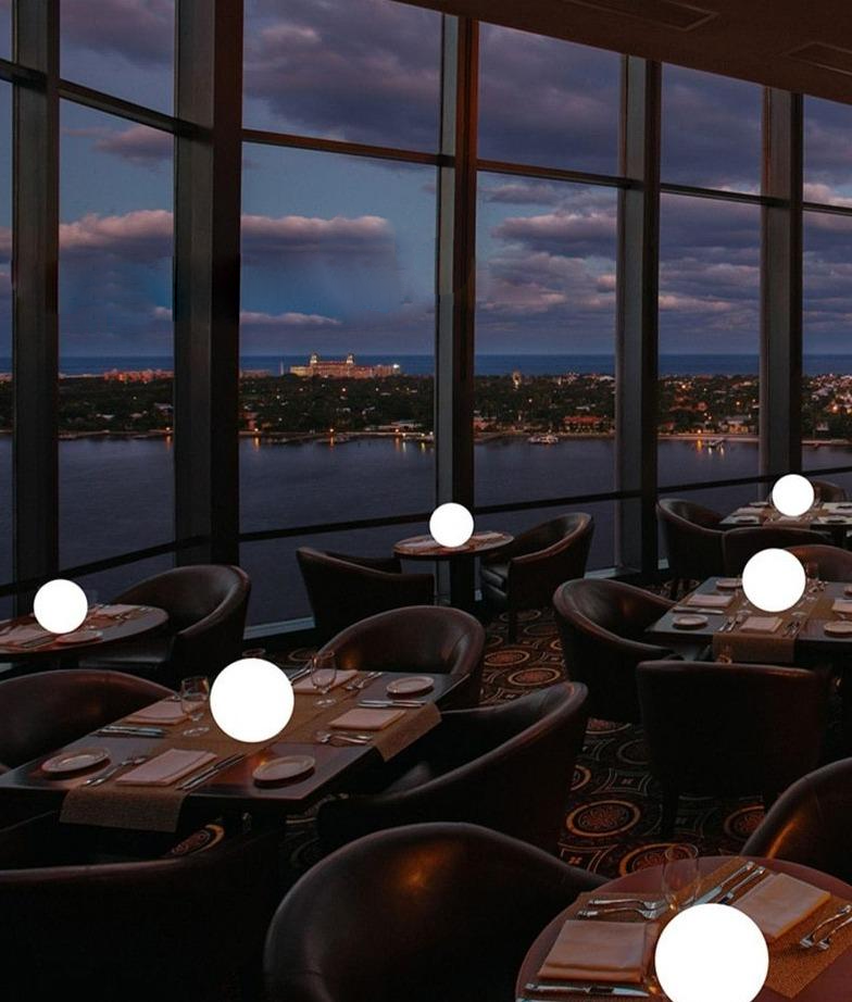 Rechargeable Cordless LED Moon Table Lamp - 16 Color Options