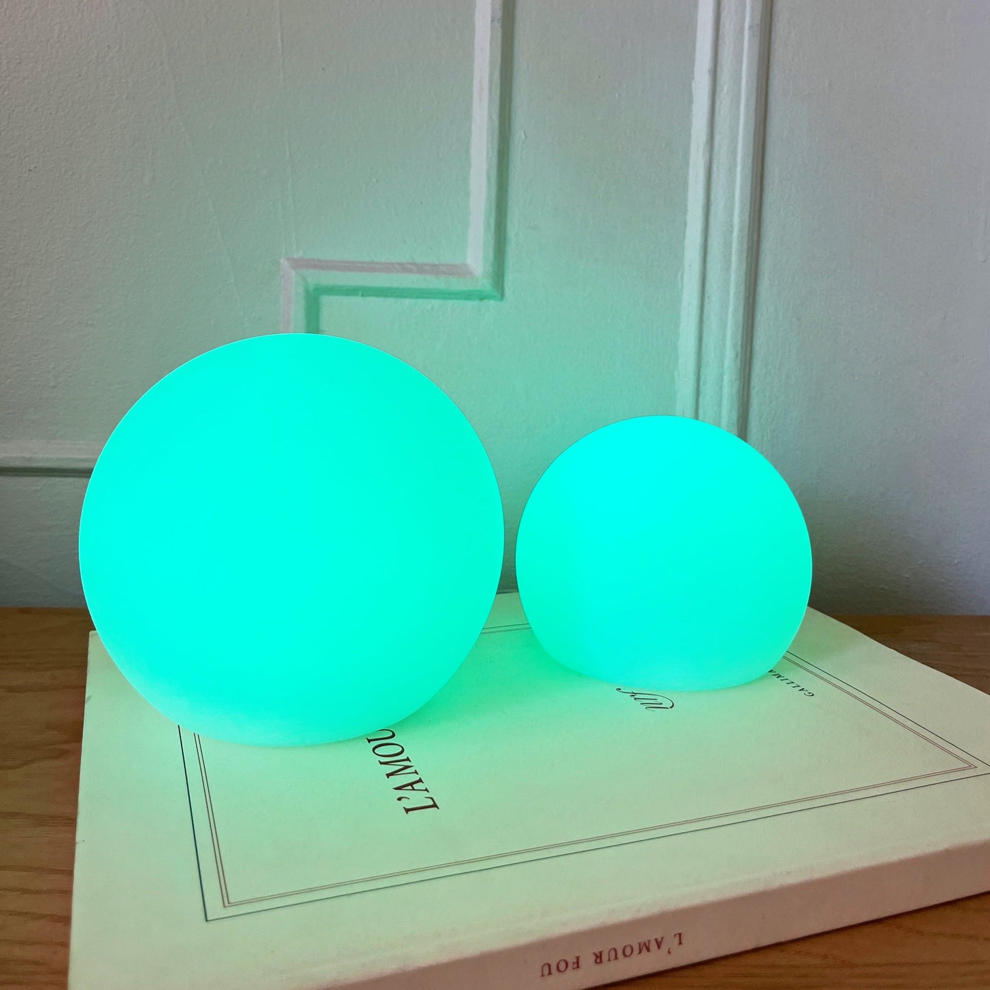 Rechargeable Cordless LED Moon Table Lamp - 16 Color Options