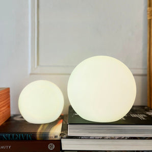 Rechargeable Cordless LED Moon Table Lamp - 16 Color Options
