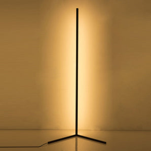 RGB Corner Floor Lamp with LED Light and Remote Control
