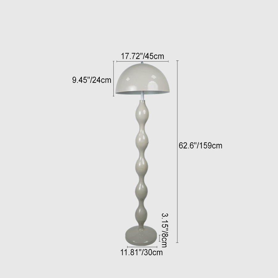 Scandinavian LED Floor Lamp - Adjustable Brightness - Nordic Style