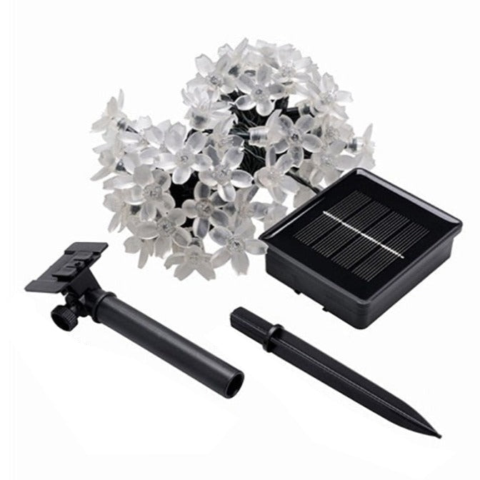 Solar Flower Garden LED Light Strips