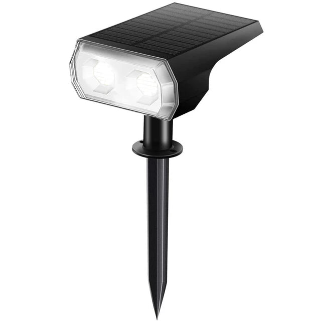 Solar Landscape Spotlights - IP65 Waterproof, RGB/White, Long Battery Life Outdoor Lights