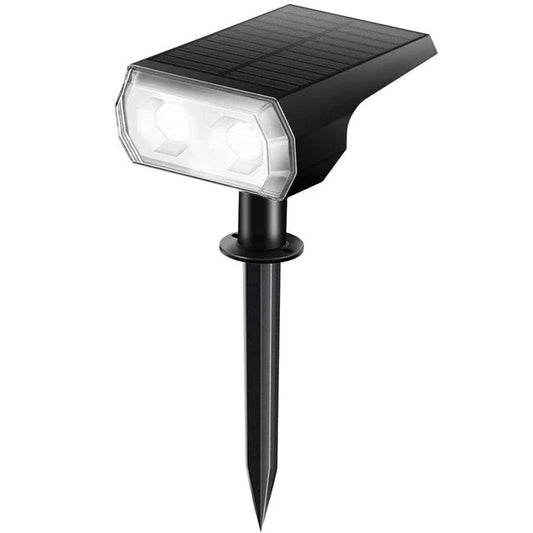 Solar Landscape Spotlights - IP65 Waterproof, RGB/White, Long Battery Life Outdoor Lights