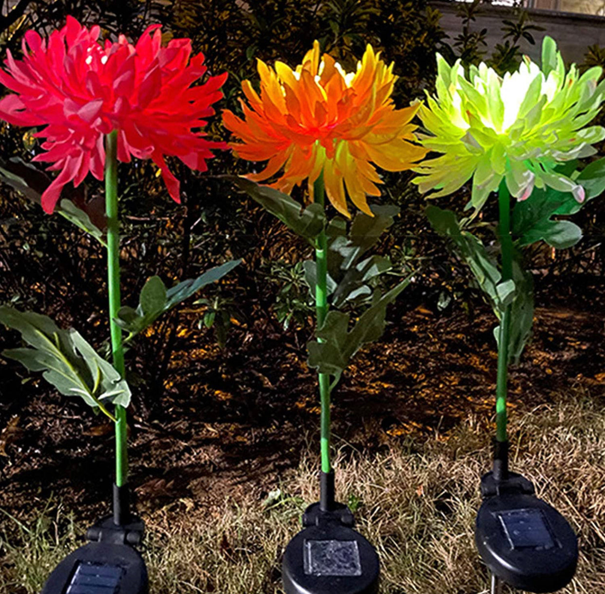 Solar LED Crown Imperial Flower Lights