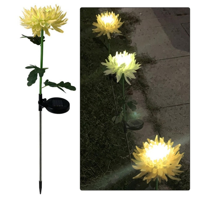 Solar LED Crown Imperial Flower Lights