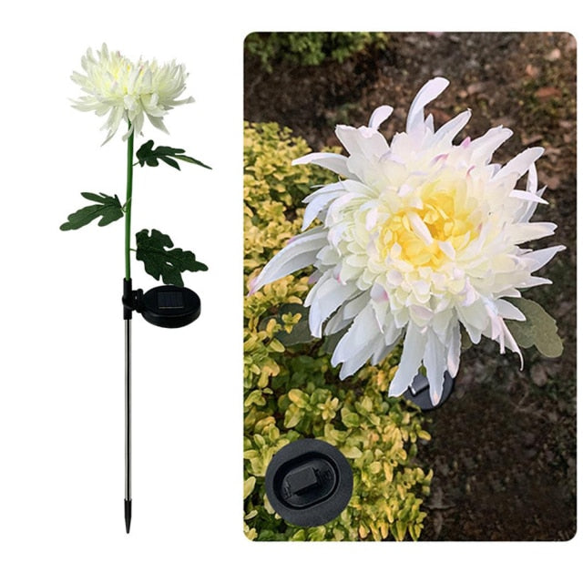 Solar LED Crown Imperial Flower Lights