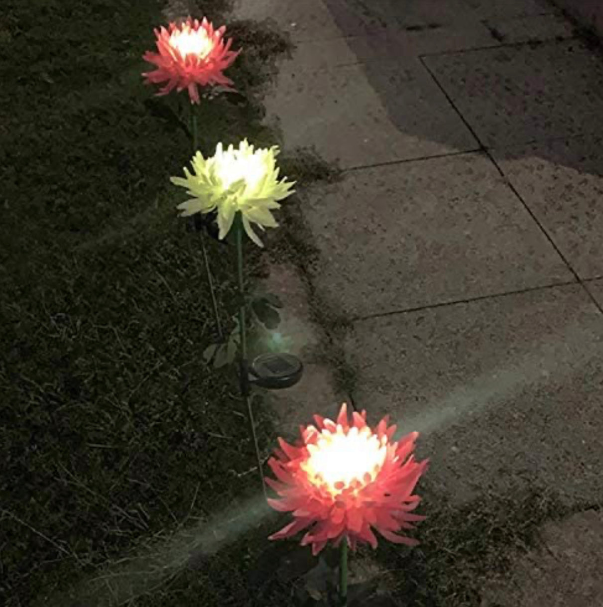 Solar LED Crown Imperial Flower Lights