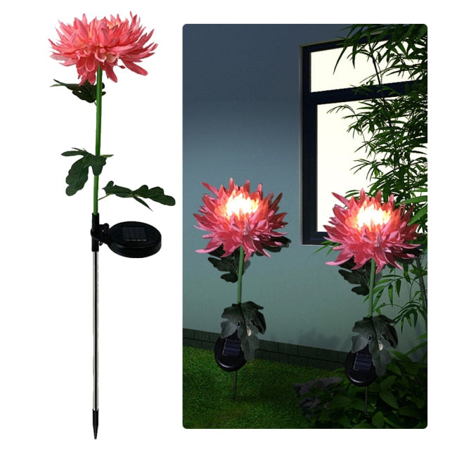 Solar LED Crown Imperial Flower Lights