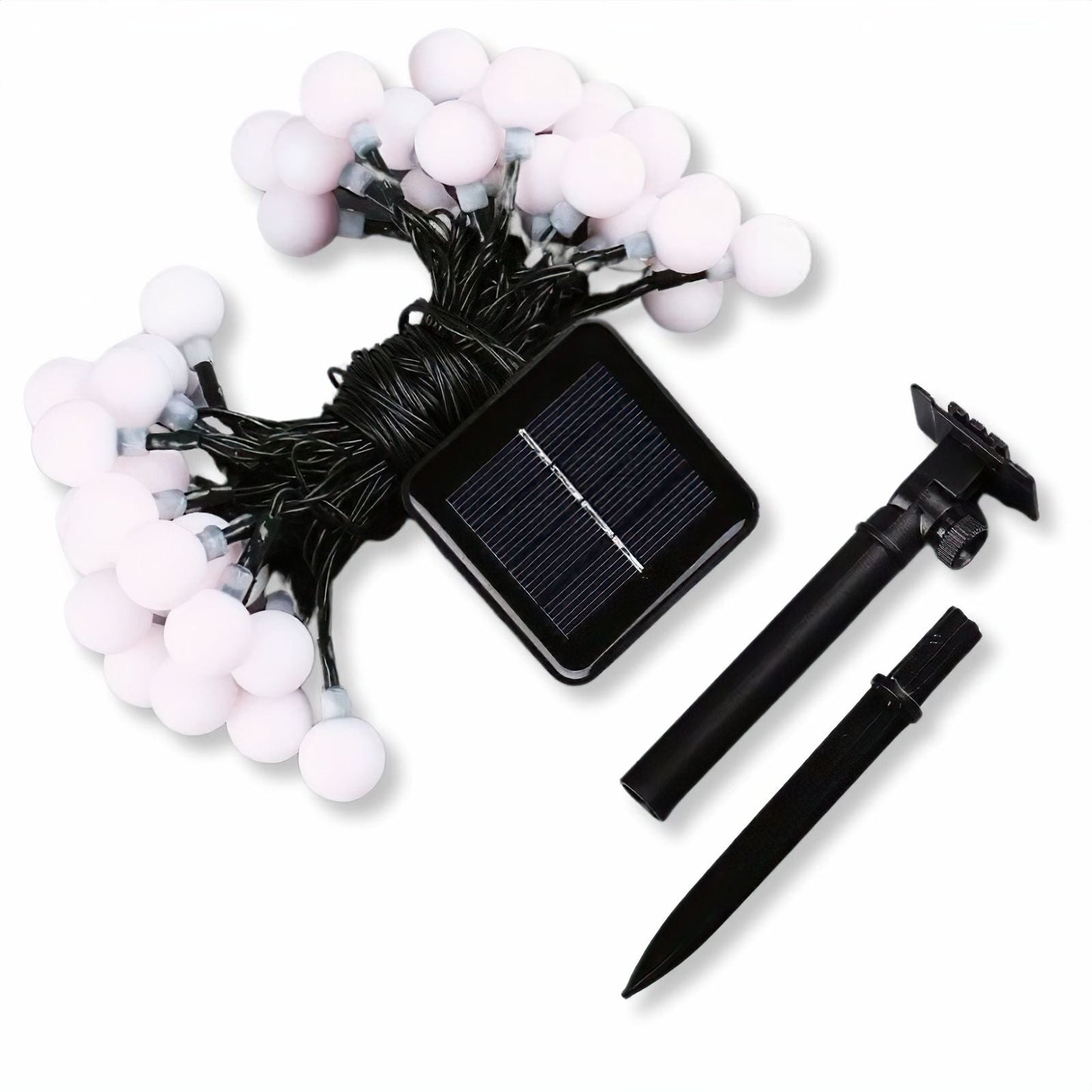 Solar Powered Waterproof Outdoor LED String Lights - Garden Decoration