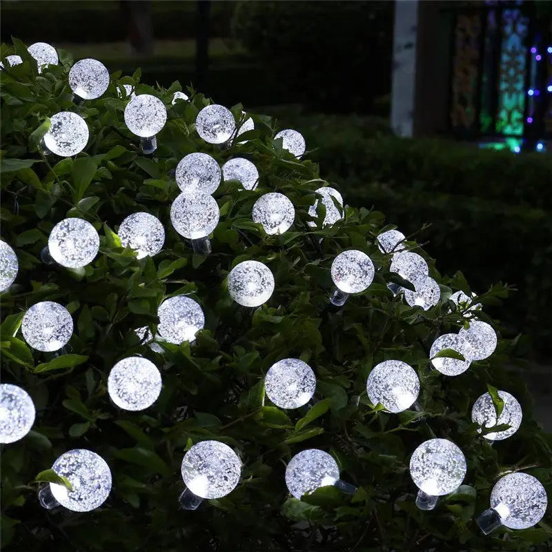 Solar String Lights - IP65 Waterproof RGB/White LEDs with Long Battery Life