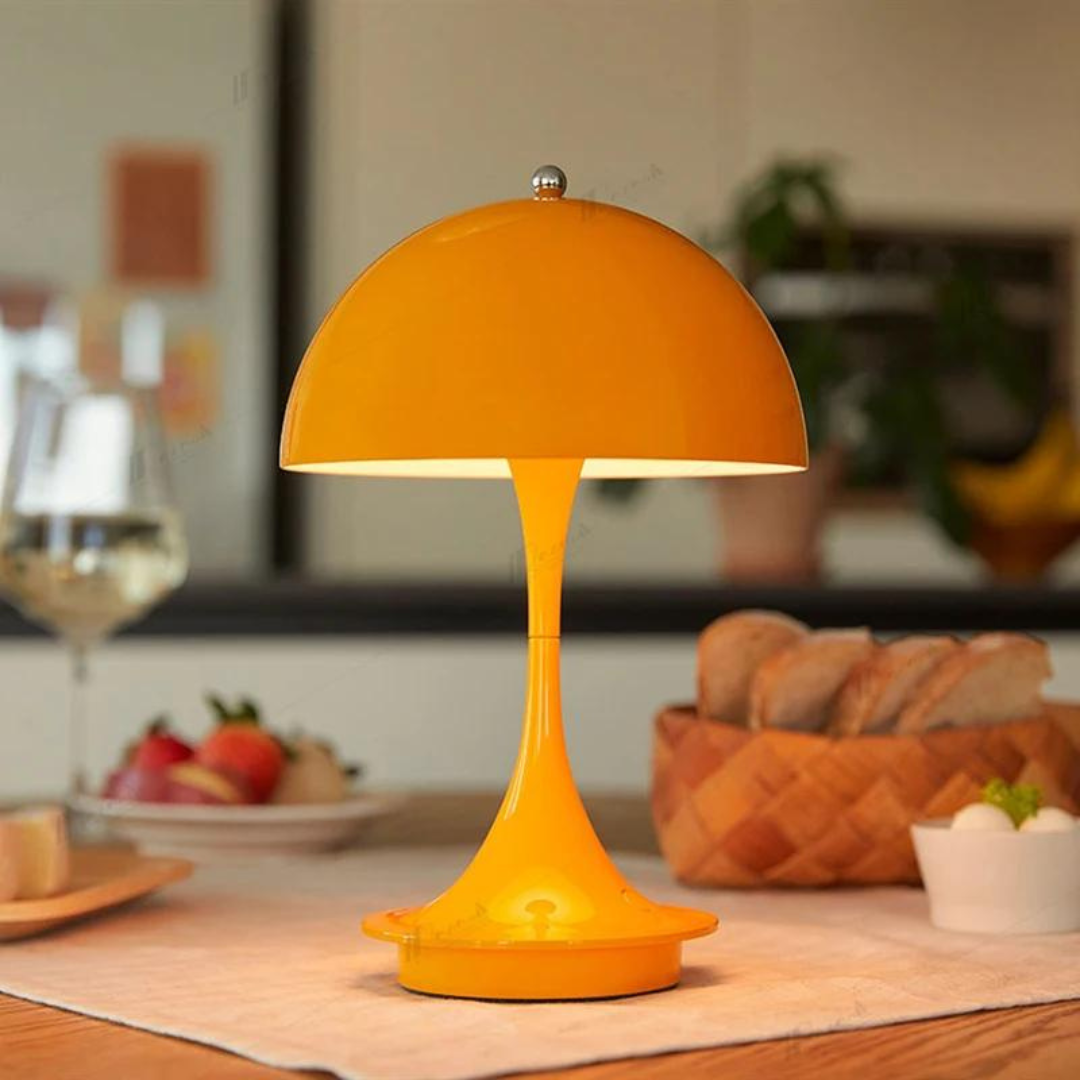 Table Lamp Louis Poulsen Panthella 160 Portable - White, Black, Orange, Gold, Gray