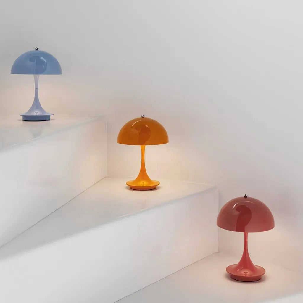 Table Lamp Louis Poulsen Panthella 160 Portable - White, Black, Orange, Gold, Gray