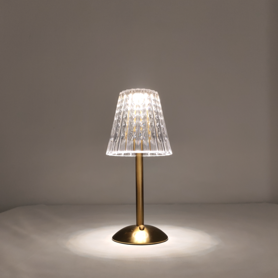 Table Lamp Tricolor Dimmable Cordless LED - Captivating View