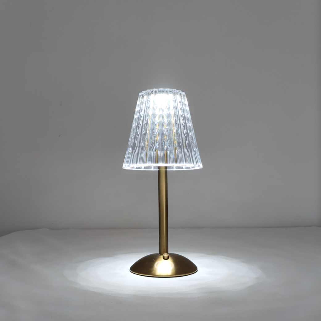 Table Lamp Tricolor Dimmable Cordless LED - Captivating View