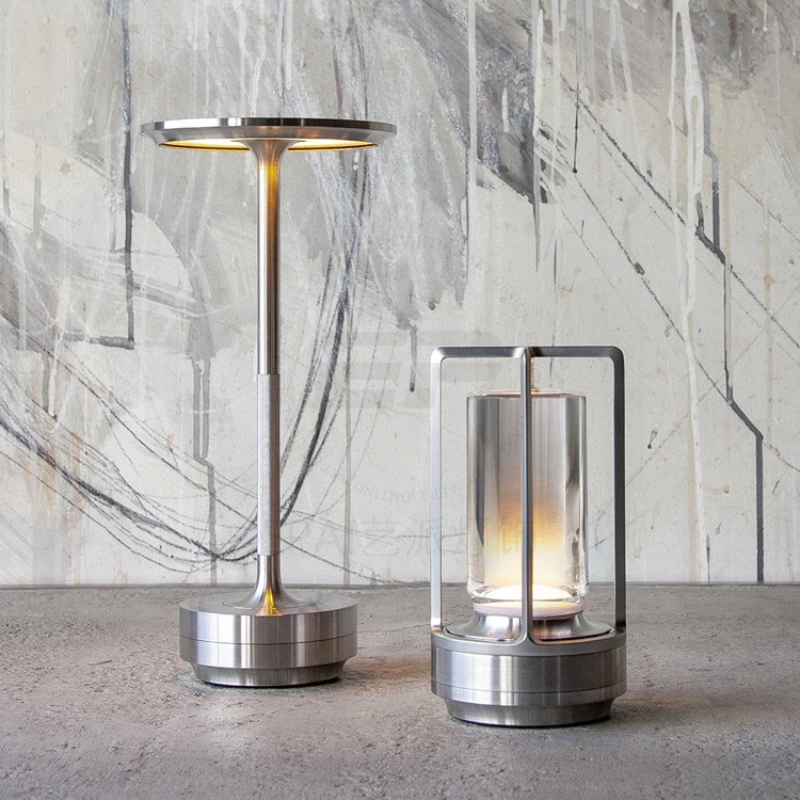 Table Lamp with Dimming Feature and Masterful Craftsmanship