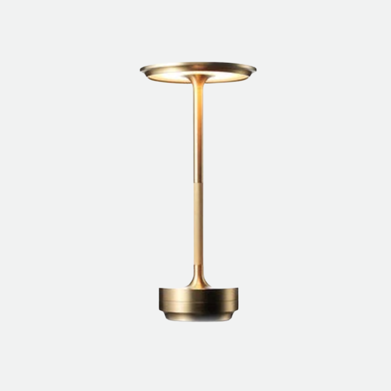 Table Lamp with Dimming Feature and Masterful Craftsmanship