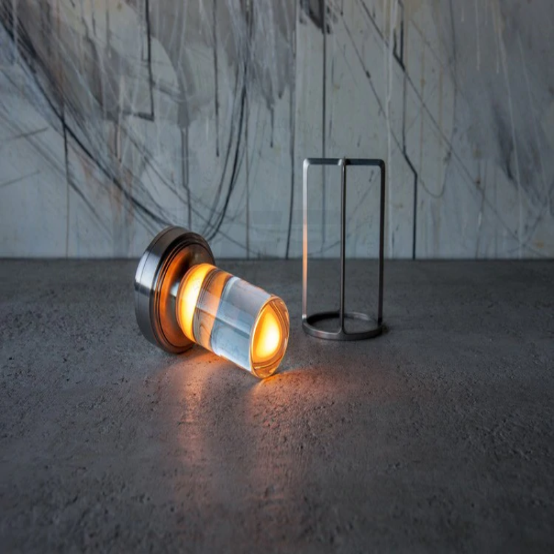 Table Lamp with Dimming Feature and Masterful Craftsmanship