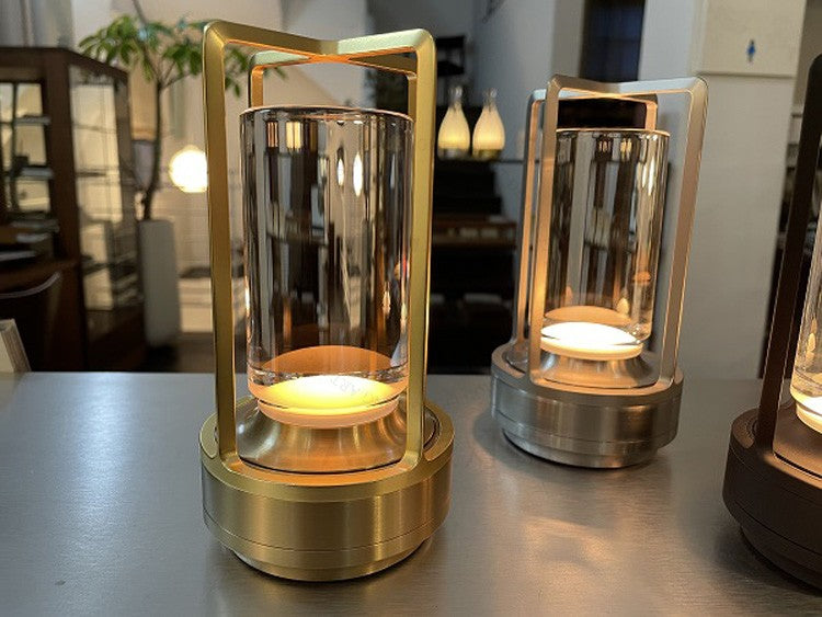 Table Lamp with Dimming Feature and Masterful Craftsmanship