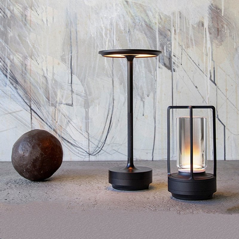 Table Lamp with Dimming Feature and Masterful Craftsmanship