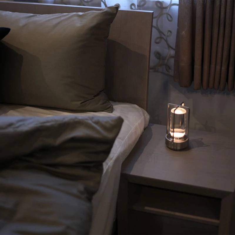 Table Lamp with Dimming Feature and Masterful Craftsmanship