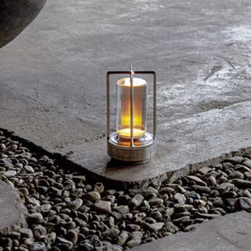 Table Lamp with Dimming Feature and Masterful Craftsmanship